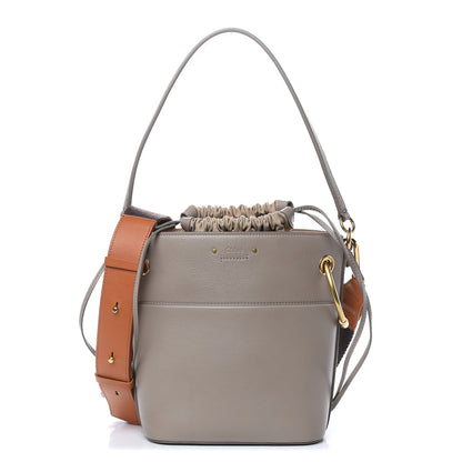Chloe Smooth Calfskin Small Roy Bucket Bag Motty Grey 1 of 12
