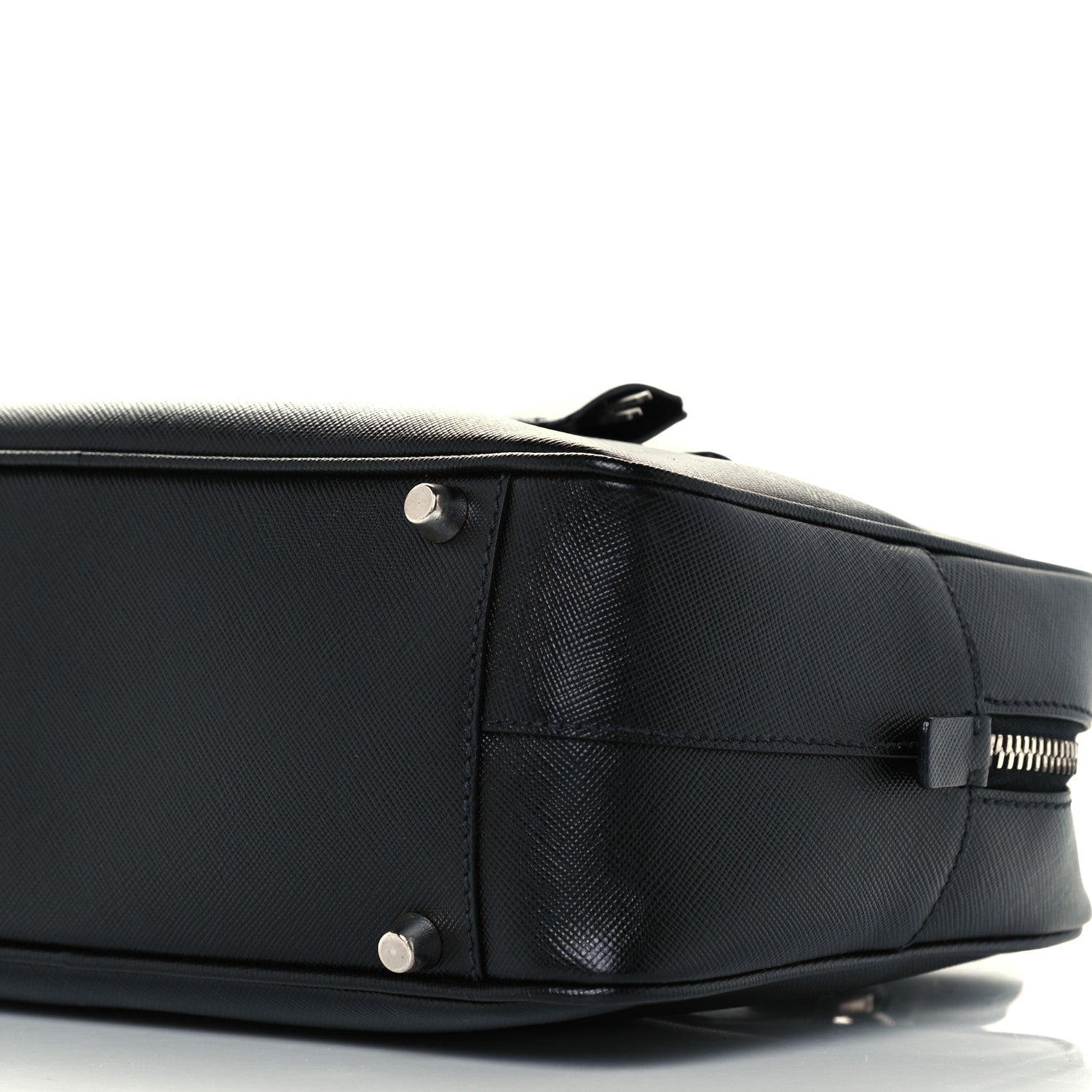 Prada Saffiano Lux Petite Bowler Black 11 of 11