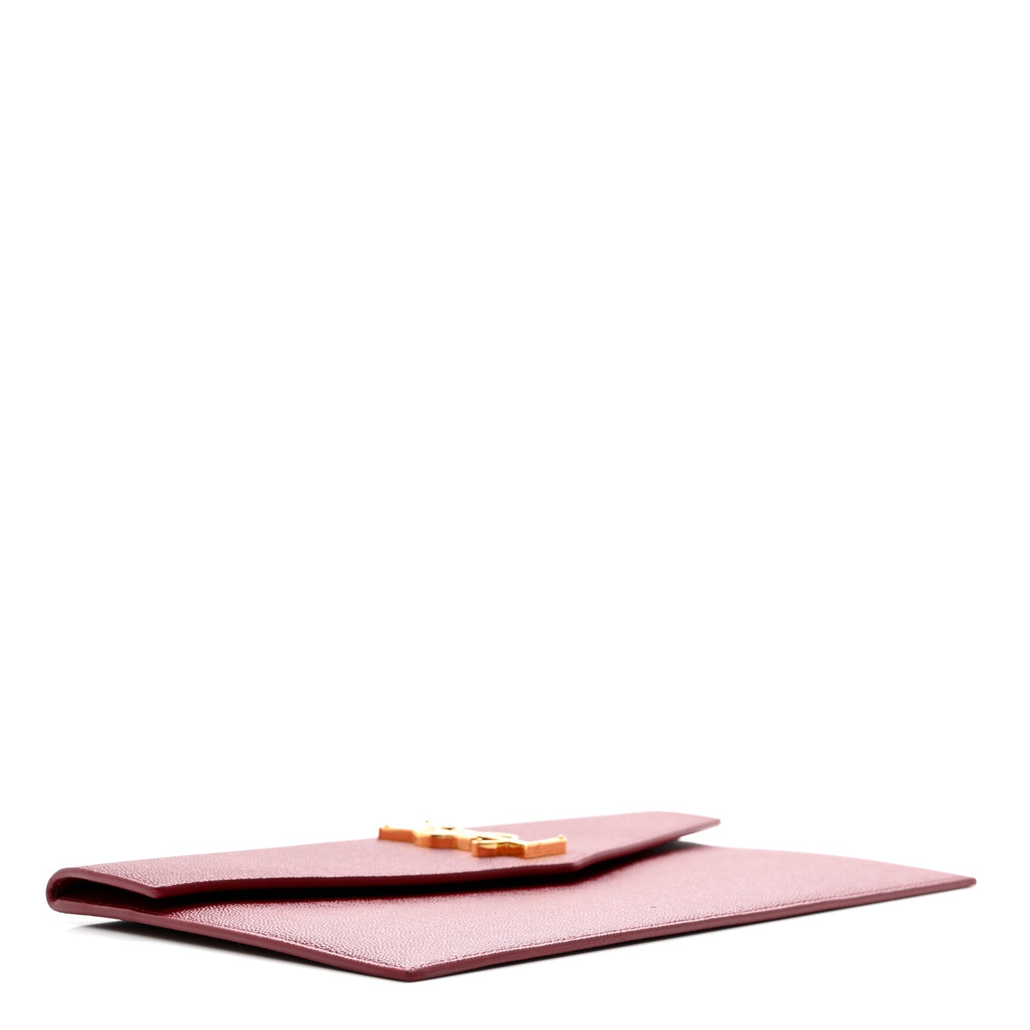 Saint Laurent Grain De Poudre Uptown Pouch Red 4 of 7