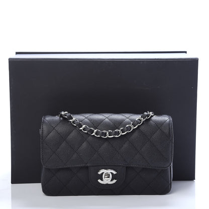 Chanel Caviar Quilted Mini Rectangular Flap Black 11 of 11