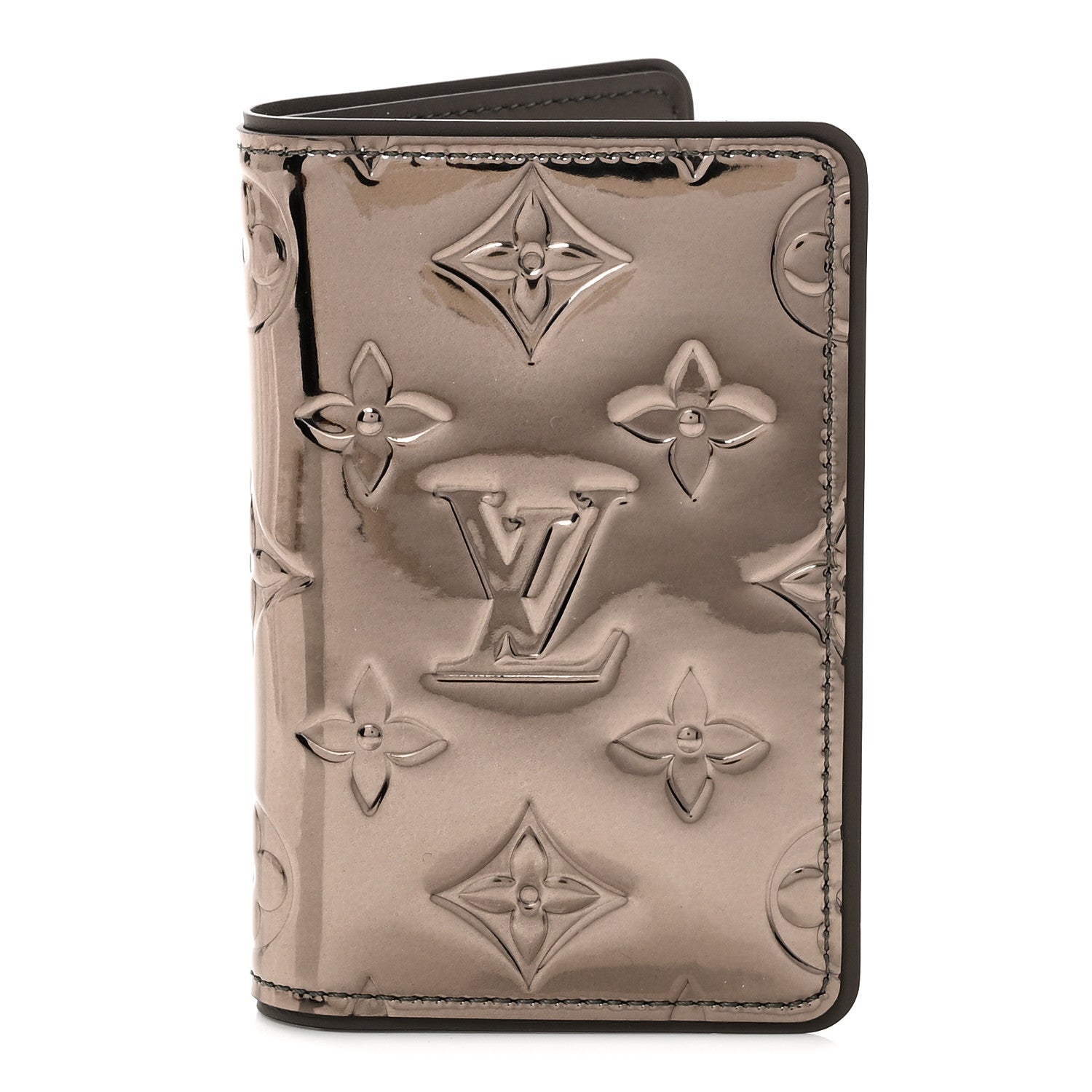 Louis Vuitton Mirror Monogram Pocket Organizer Gunmetal 1 of 7