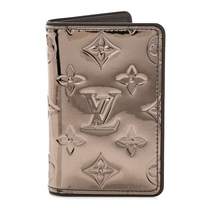 Louis Vuitton Mirror Monogram Pocket Organizer Gunmetal 1 of 7
