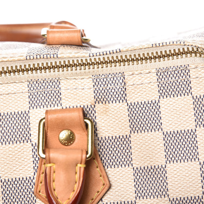 Louis Vuitton Damier Azur Speedy 30 10 of 11