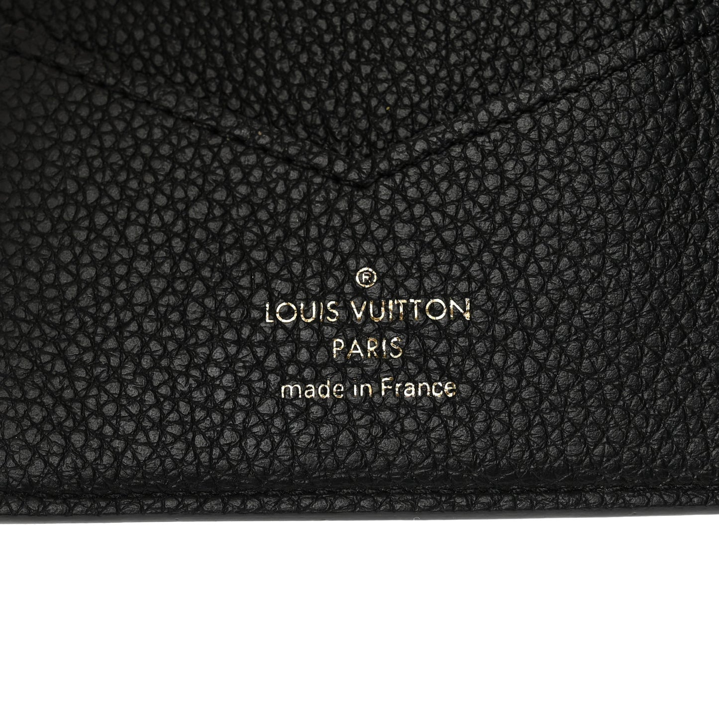 Empreinte Monogram Passport Cover Black