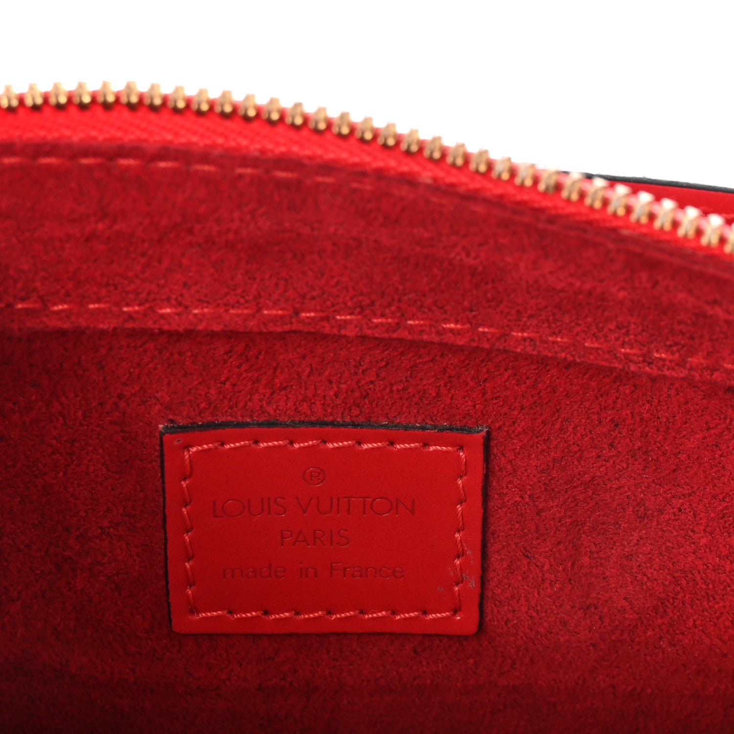 Louis Vuitton Epi Pont-Neuf Castillan Red 6 of 9