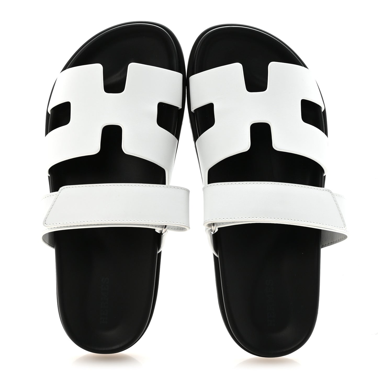 Calfskin Womens Chypre Sandals 38 White