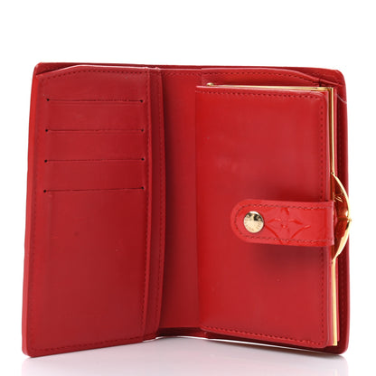 Louis Vuitton Vernis French Purse Wallet Red 5 of 7