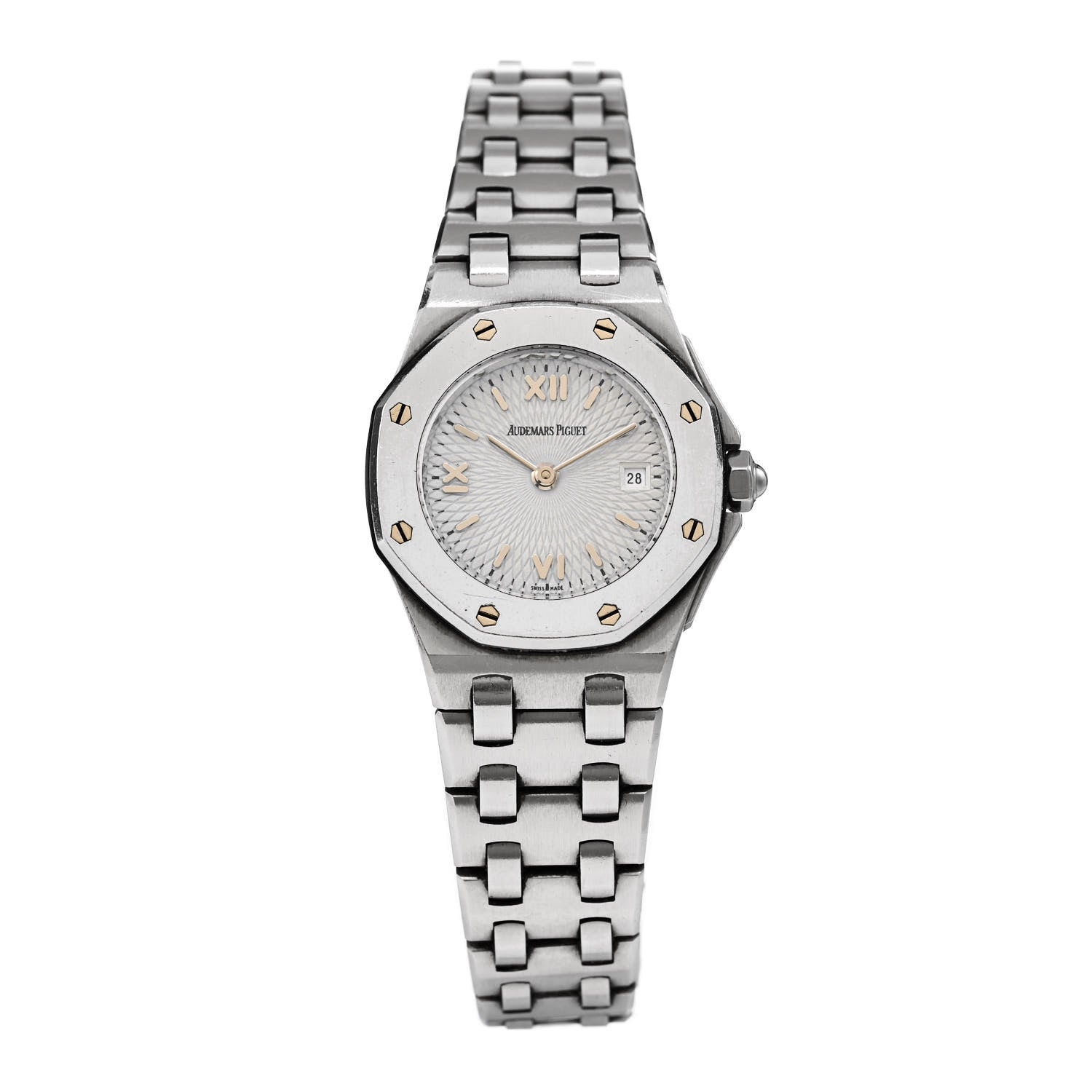 Audemars Piguet Stainless Steel 27mm Royal Oak Quartz Watch Silver 67150ST 1 of 5