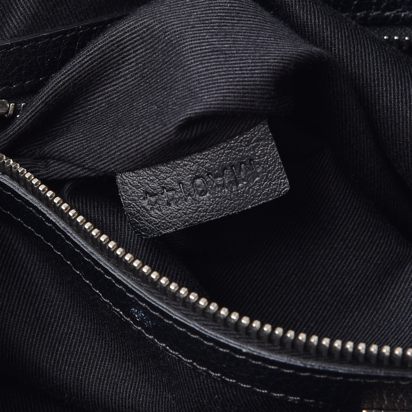 Sugar Goatskin Large Nightingale Black