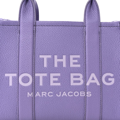 Marc Jacobs Grained Calfskin Small The Tote Bag Purple 8 of 10