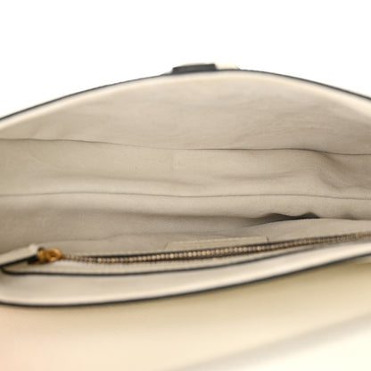Christian Dior Grained Calfskin Saddle Bag With Strap Latte 5 of 10