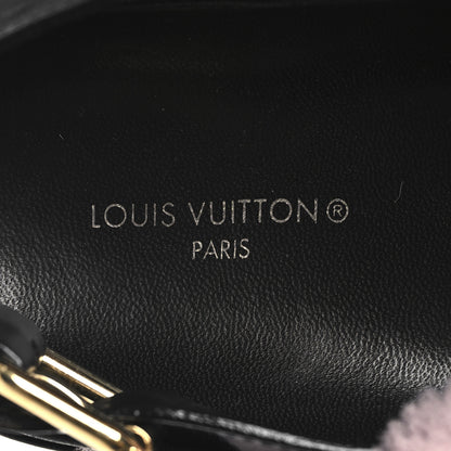 Louis Vuitton Shearling Calfskin Paseo Flat Comfort Sandal 38 Pink 8 of 8