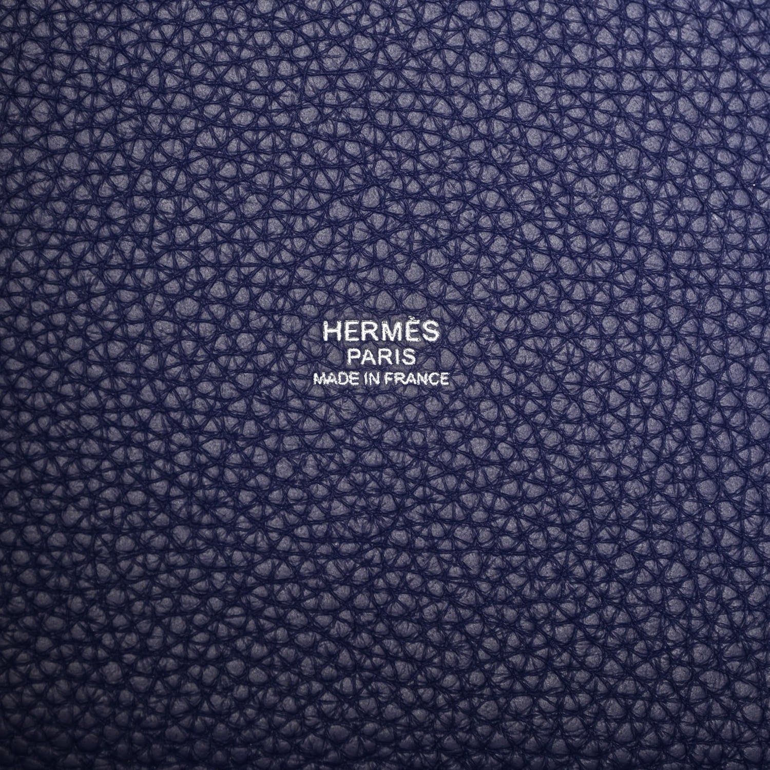 Hermes Taurillon Clemence Picotin Lock 18 PM Bleu Encre 6 of 11