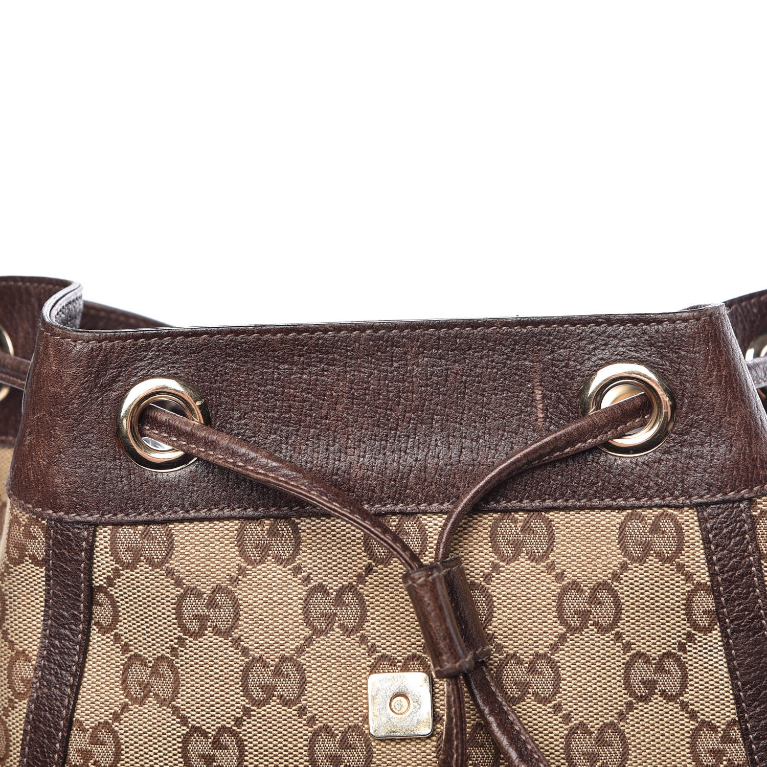 Gucci GG Monogram Flap Backpack Brown 9 of 19