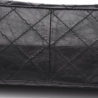 Chanel Aged Calfskin Quilted 2.55 Reissue 227 Flap Black 9 of 12