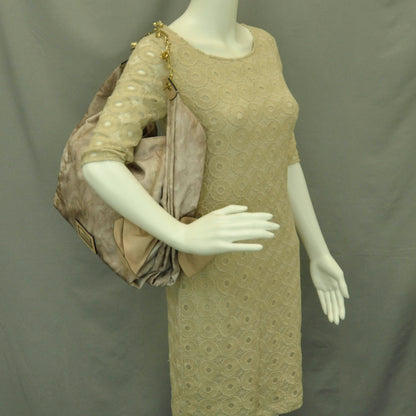 Valentino Garavani Nylon Rose Print Flowerland Hobo Pink 2 of 10