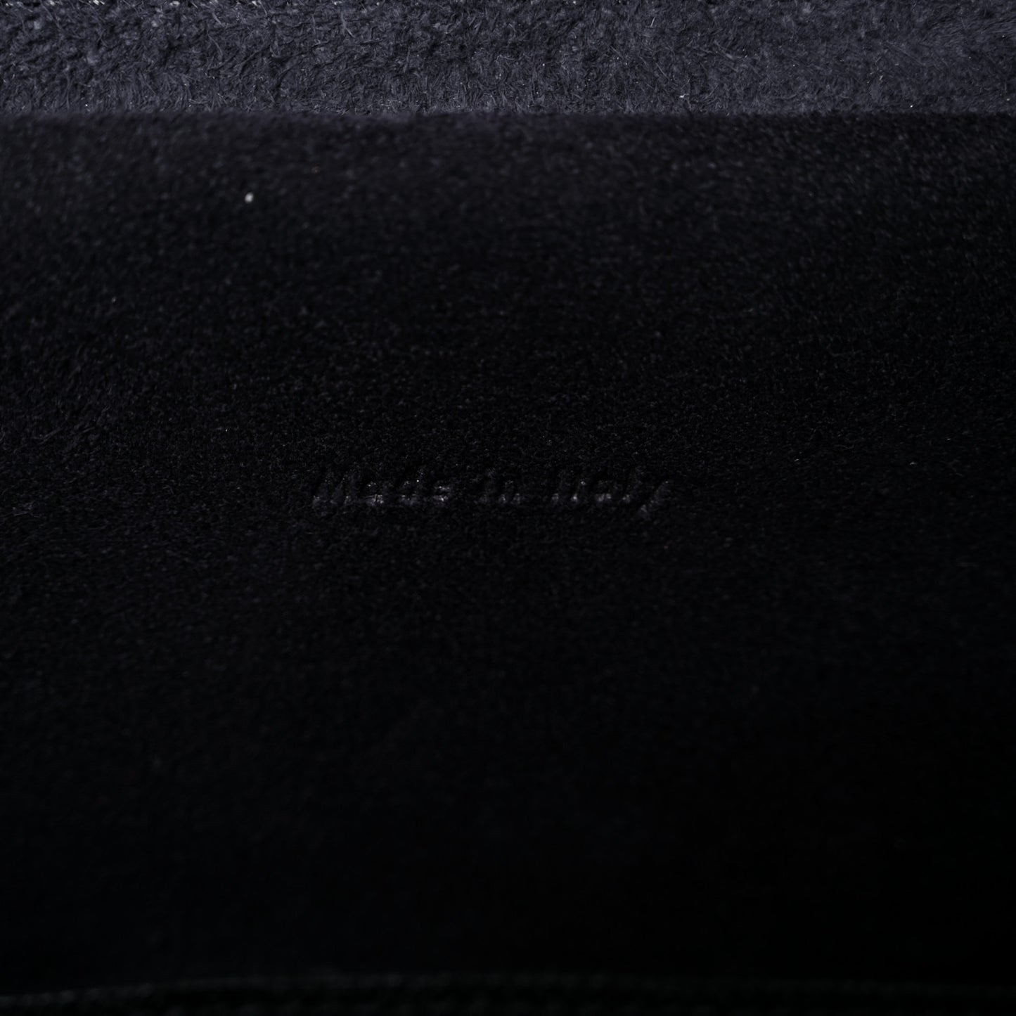 Grained Calfskin Small Belt Bag Black
