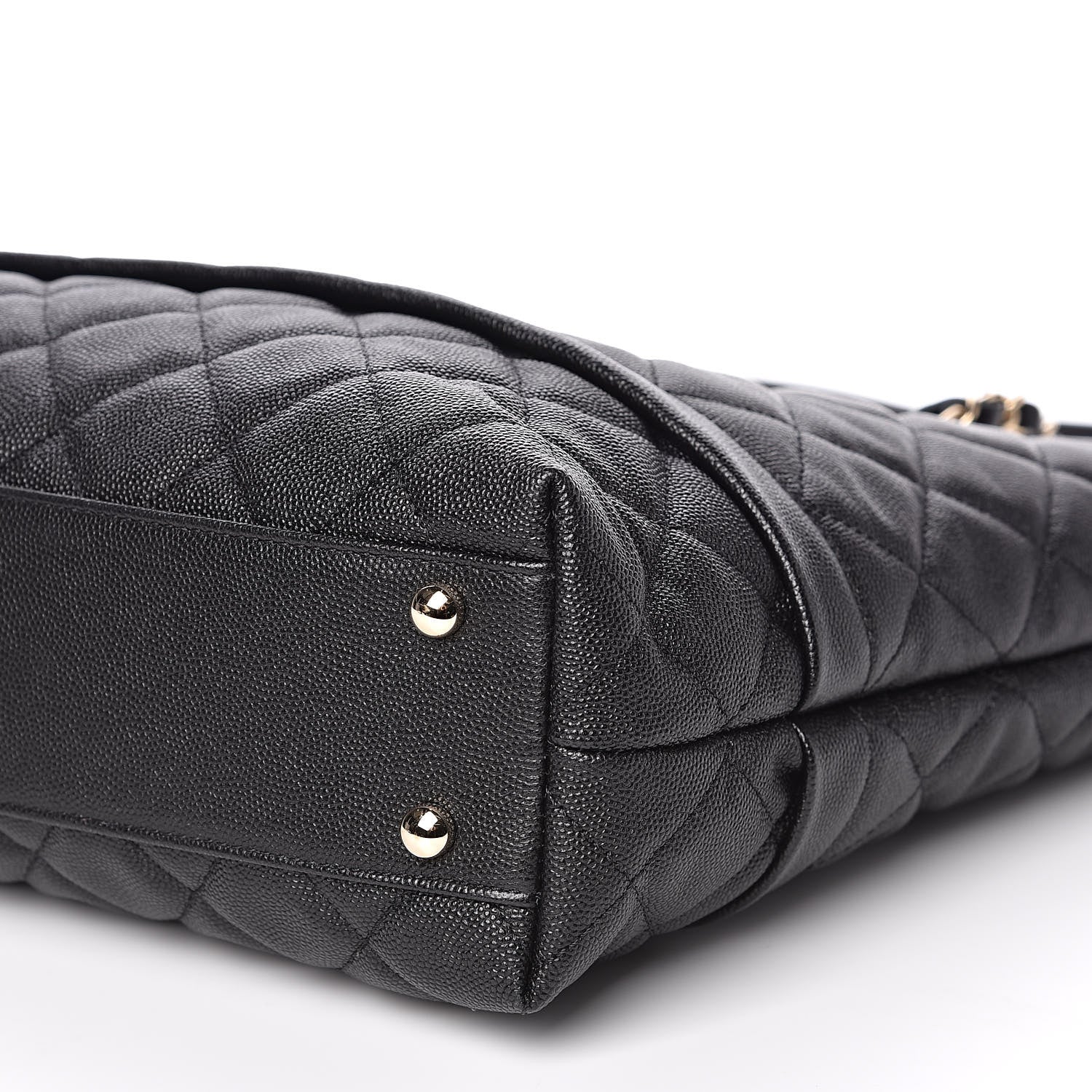 Chanel Caviar Quilted Rolled Up Tote Black 9 of 11