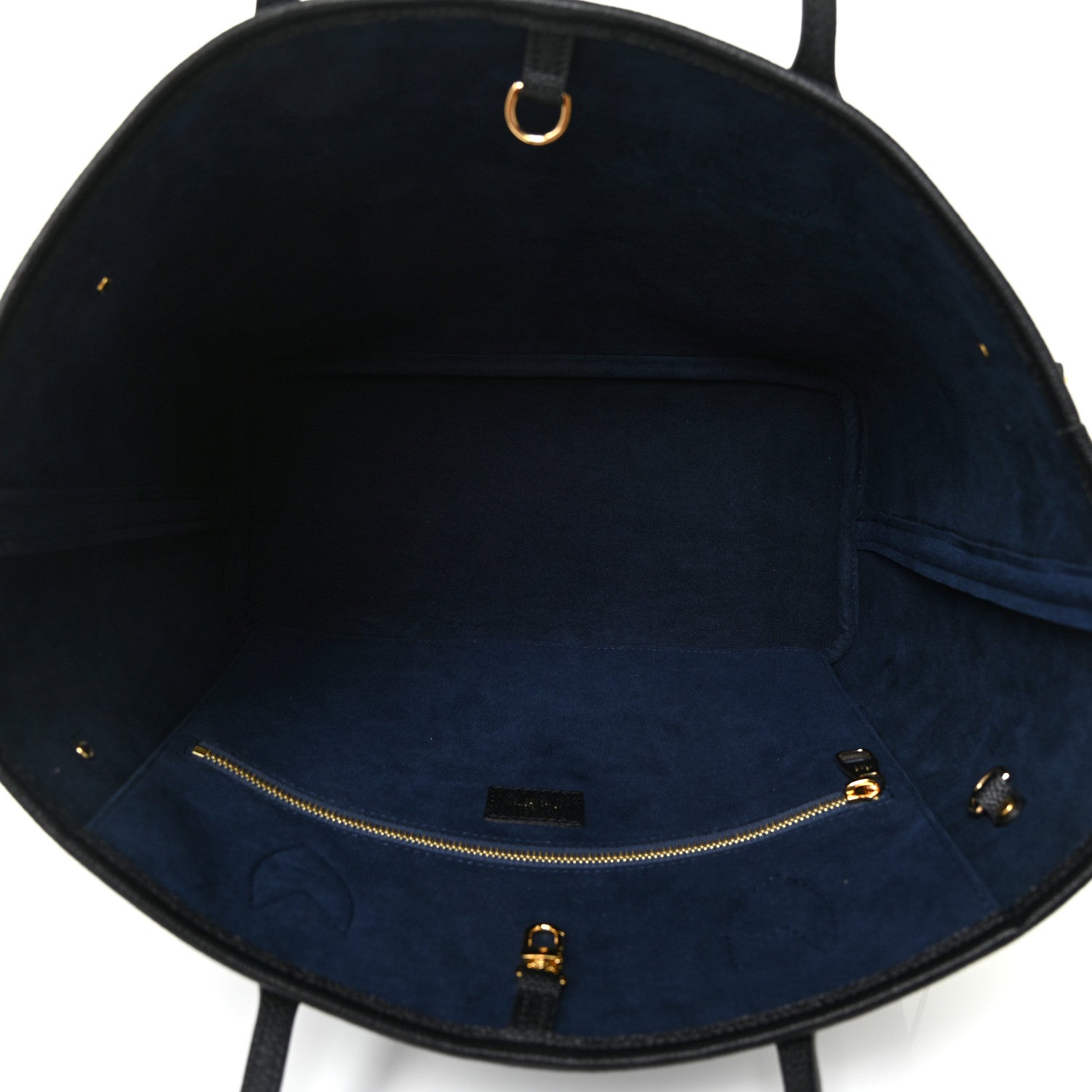 Louis Vuitton Empreinte Monogram Giant Neverfull MM Black 5 of 10