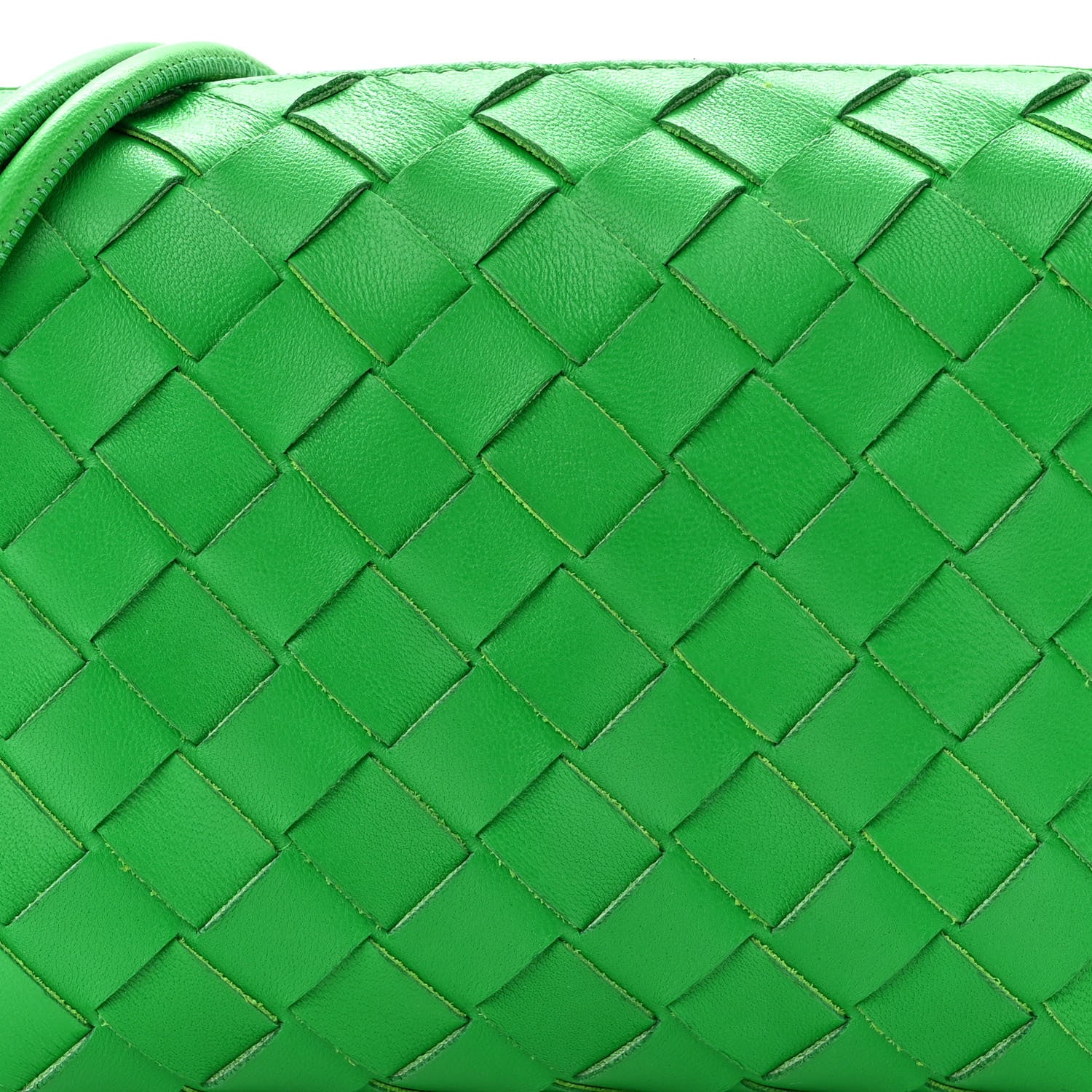 Bottega Veneta Nappa Intrecciato Mini Loop Camera Bag Parakeet 7 of 11