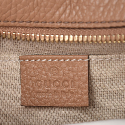 Gucci Pebbled Calfskin Small Soho Disco Bag Camelia 6 of 9