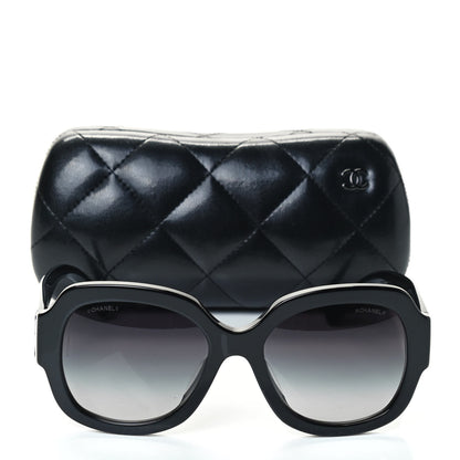 Chanel Acetate CC Sunglasses 5373 Black 6 of 6