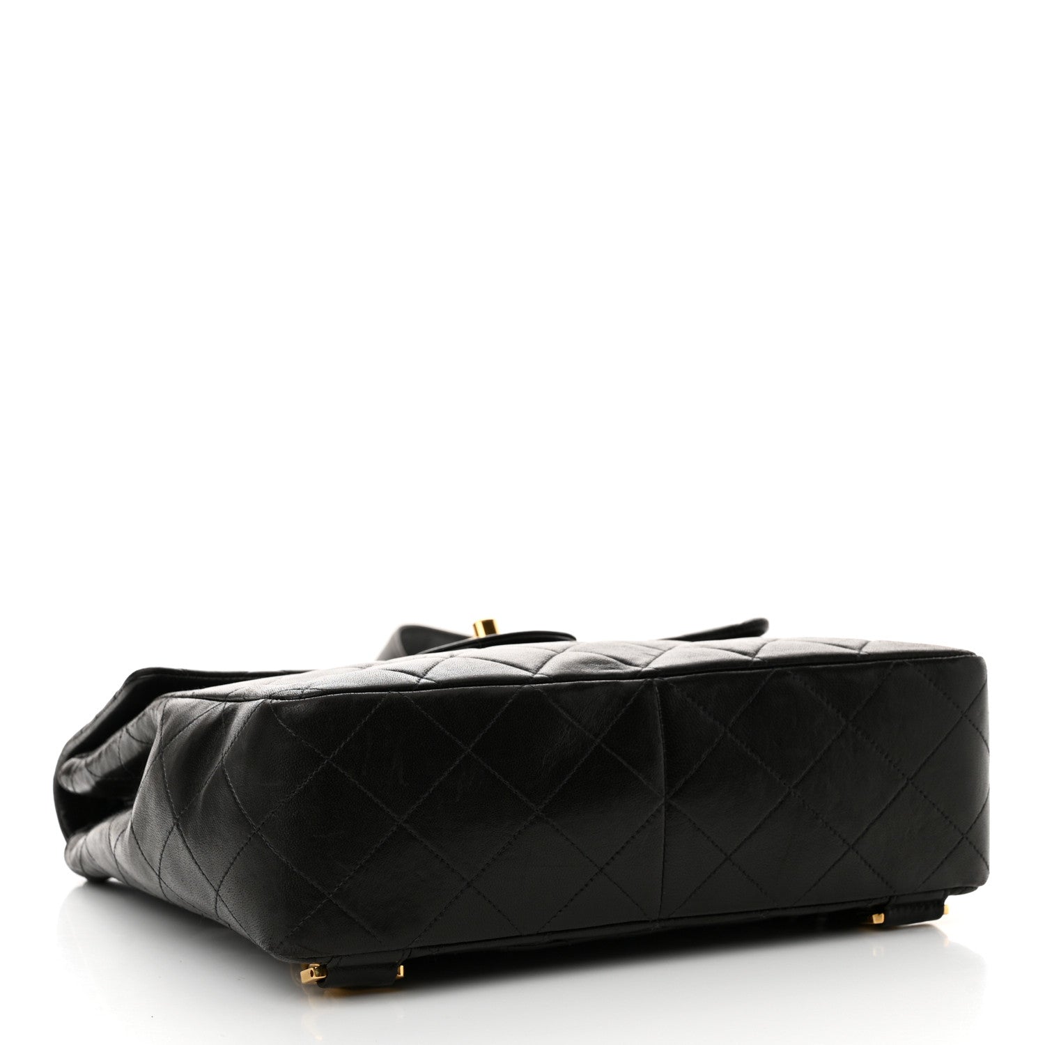 Chanel Lambskin Quilted Backpack Black 4 of 12