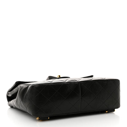 Chanel Lambskin Quilted Backpack Black 4 of 12