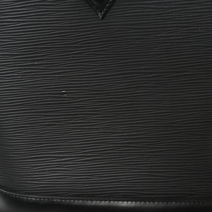 Louis Vuitton Epi Alma PM Black 10 of 11