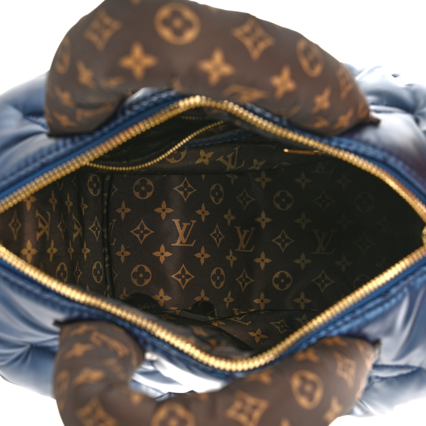 Econyl Mini Monogram Pillow Speedy Bandouliere 25 Navy