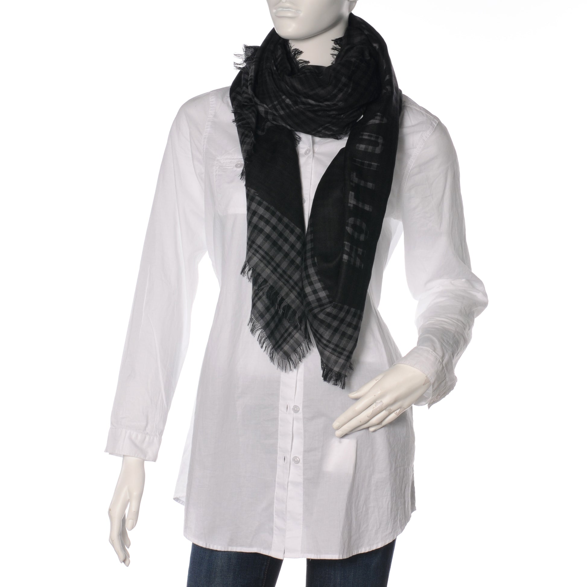 Louis Vuitton Mens Fleece Wool Silk Trunks Shawl 3 of 6