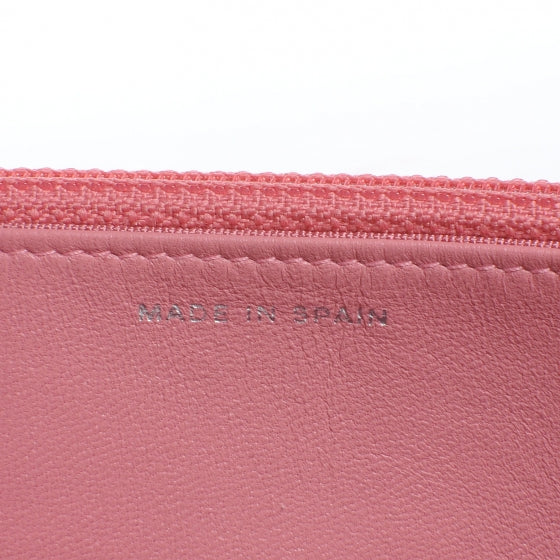 Chanel Lambskin Quilted Wallet On Chain Pink WOC 7 of 8