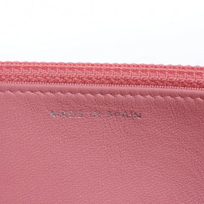 Chanel Lambskin Quilted Wallet On Chain Pink WOC 7 of 8