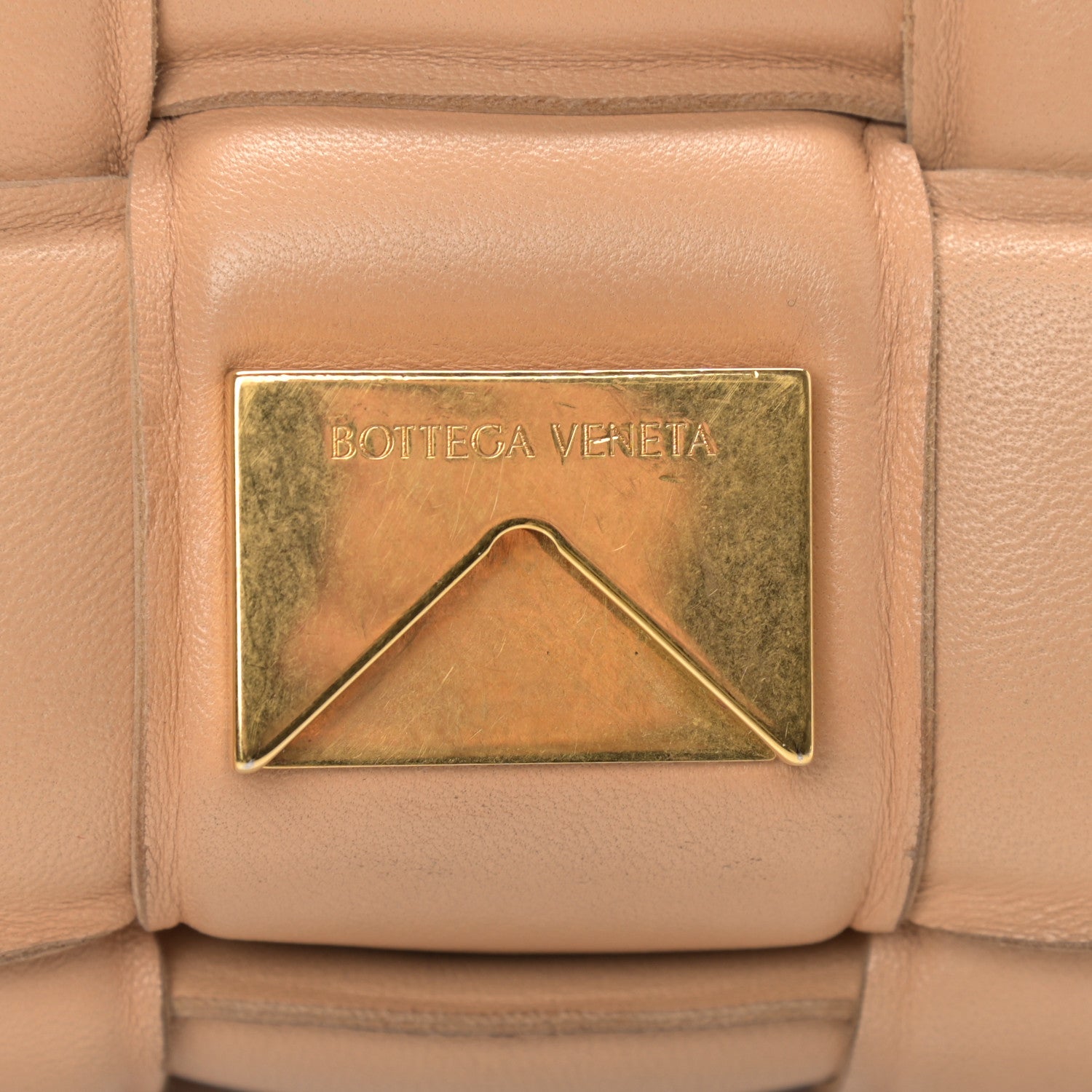 Bottega Veneta Nappa Maxi Intreccio Padded Cassette Crossbody Bag Almond 10 of 18