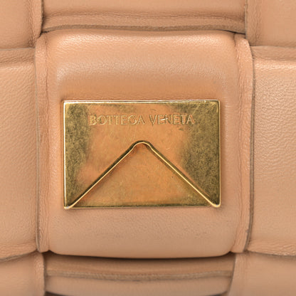 Bottega Veneta Nappa Maxi Intreccio Padded Cassette Crossbody Bag Almond 10 of 18