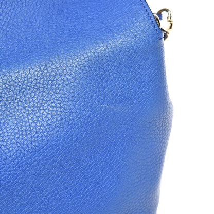 Burberry Grainy Calfskin Medium Cale Hobo Brilliant Blue 7 of 12