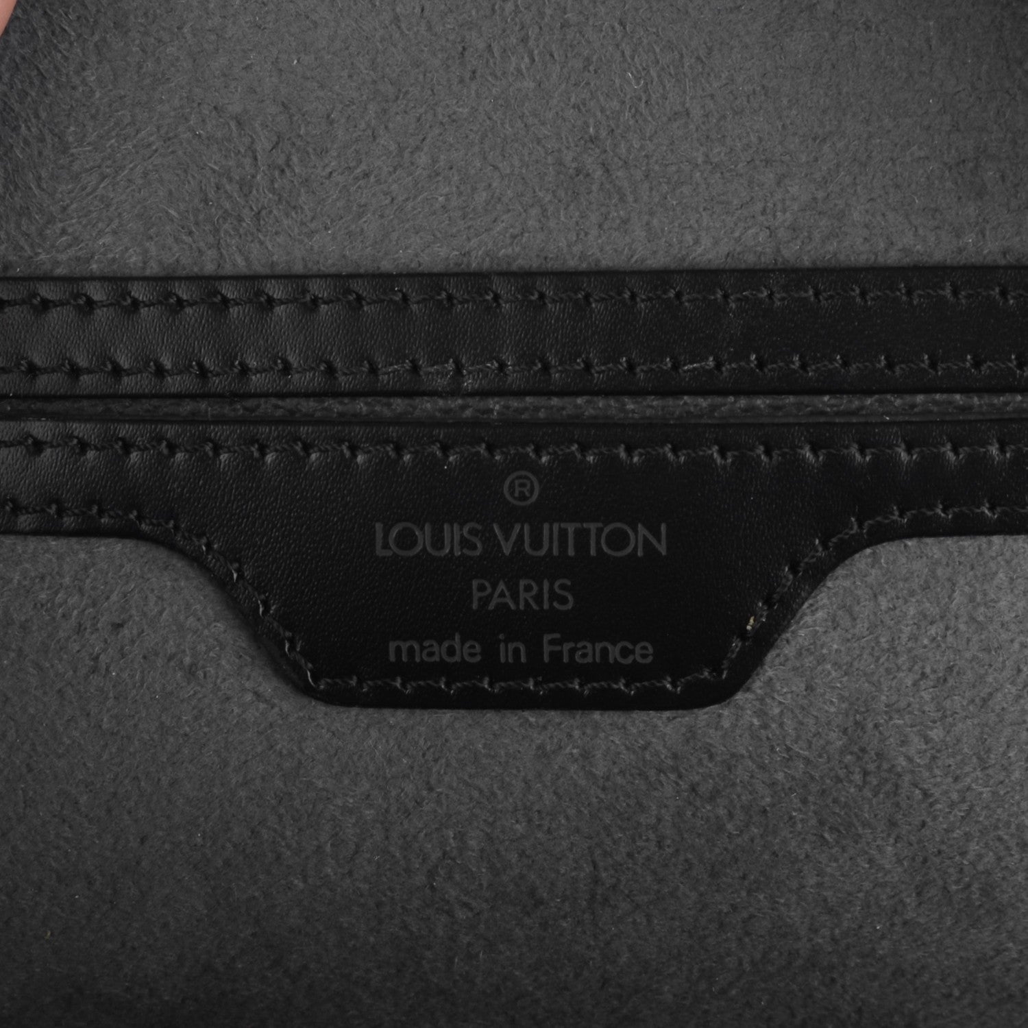 Louis Vuitton Epi Mabillon Backpack Black 6 of 7