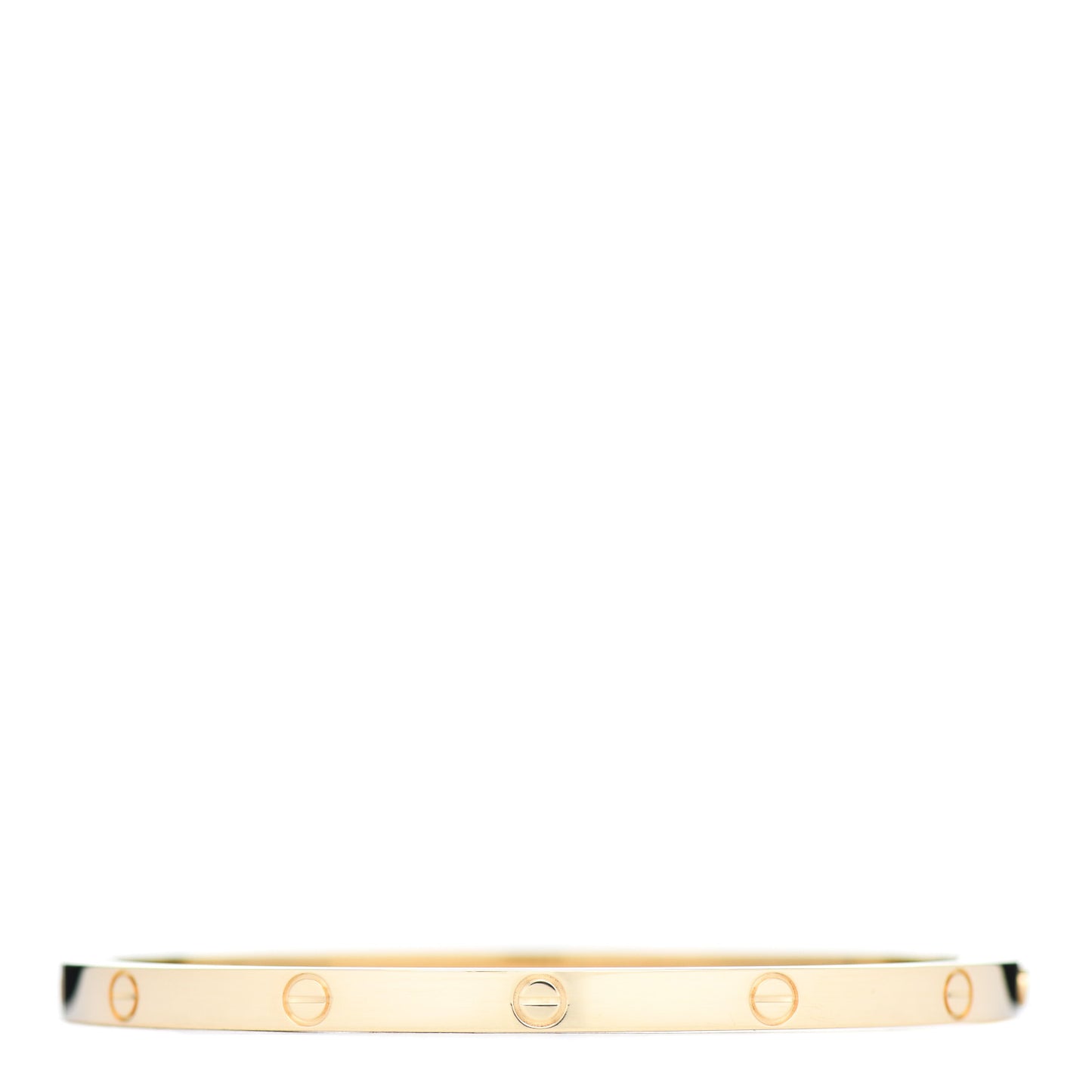 18K Yellow Gold Small LOVE Bracelet 15