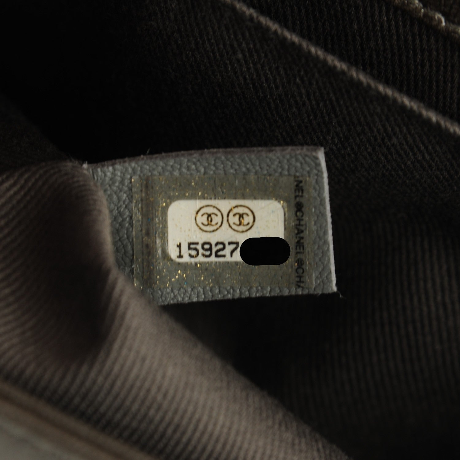 Chanel Lambskin Quilted Medium Boy Flap with Stingray Strap Silver 2 of 10