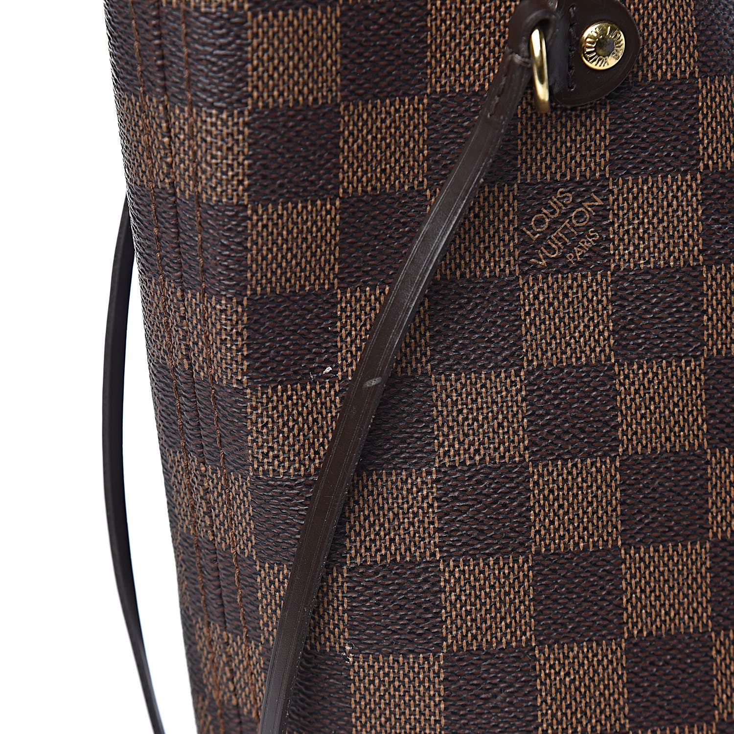 Louis Vuitton Damier Ebene Neverfull MM 25 of 30