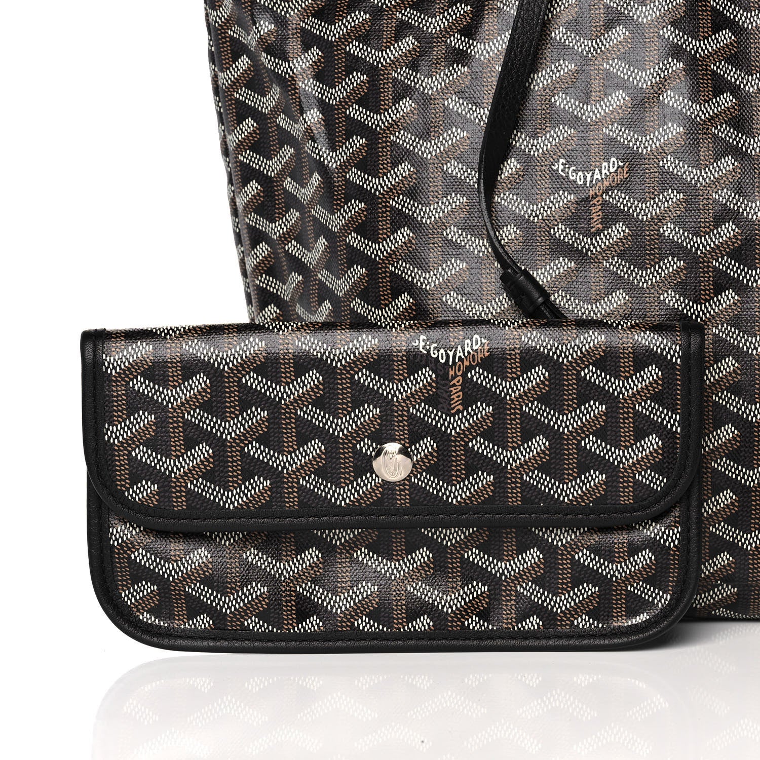 Goyard Goyardine Saint Louis PM Black 8 of 15
