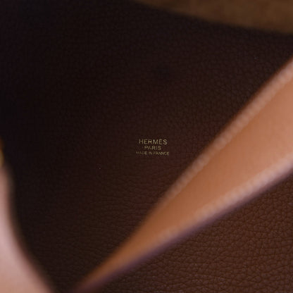 Hermes Taurillon Clemence Picotin Lock 26 GM Gold 10 of 16