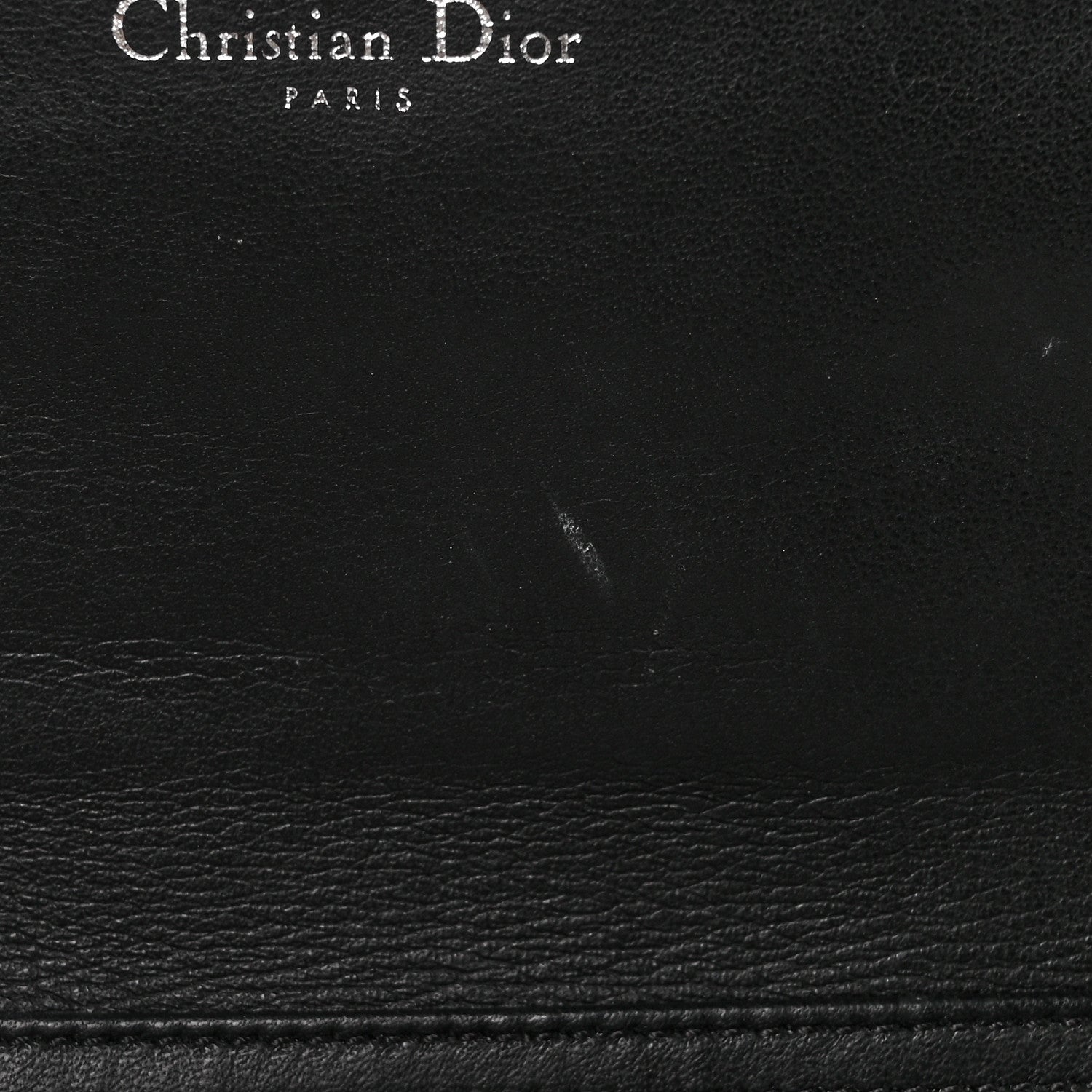 Christian Dior Patent Cannage Miss Dior Promenade Pouch Black 9 of 9