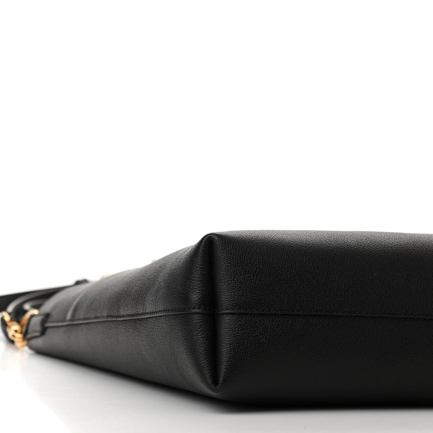 Calfskin Virtus Tote Bag Black