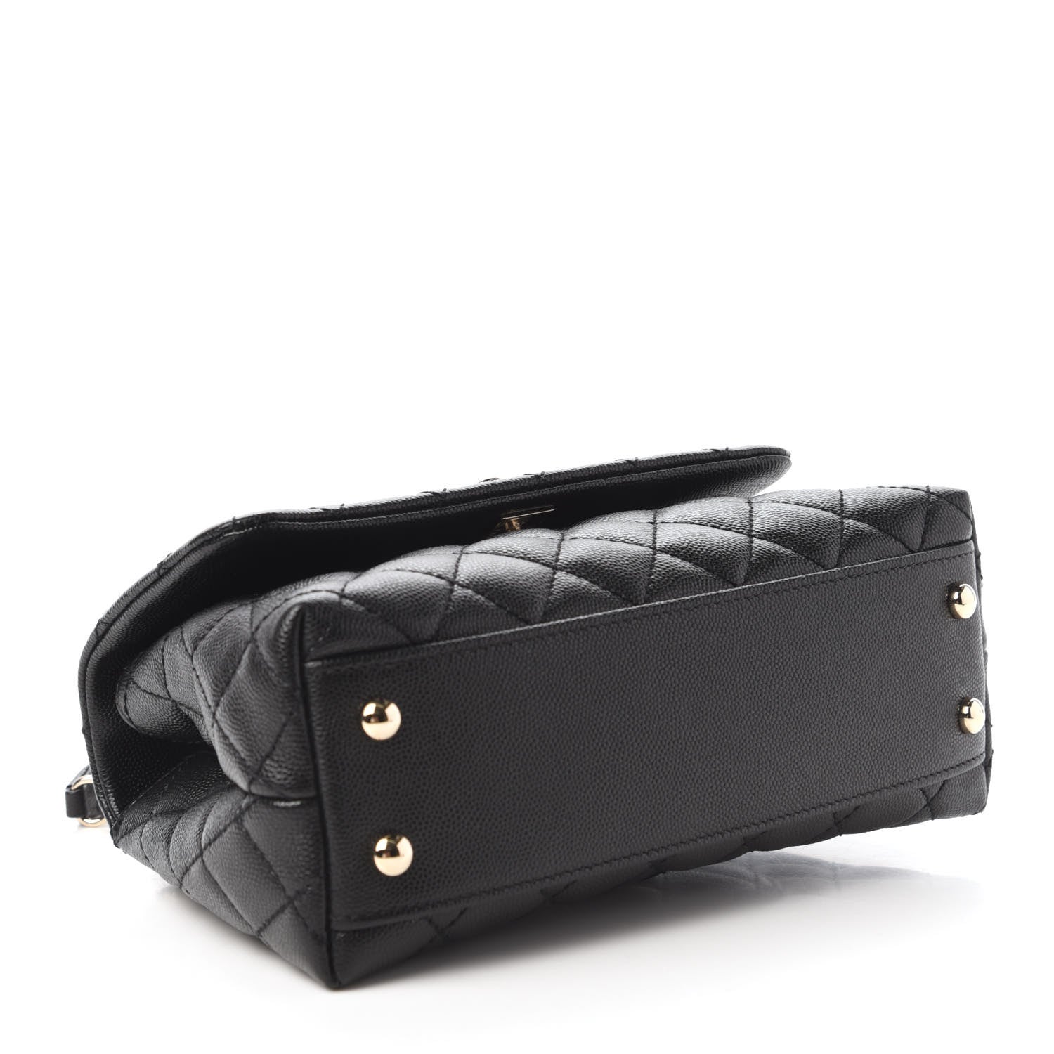 Chanel Caviar Quilted Mini Coco Handle Flap Black 4 of 11