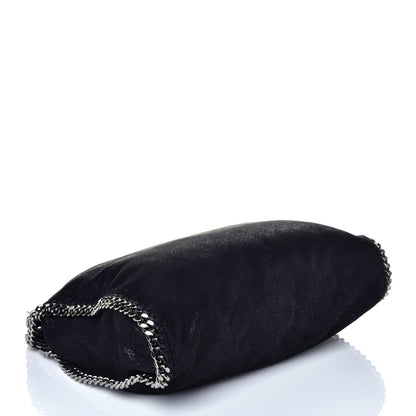 Stella McCartney Shaggy Deer Falabella Fold Over Tote Black 4 of 9