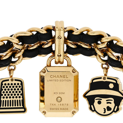 Chanel Stainless Steel Lambskin 20mm Premiere Charm Couture Quartz Watch 3 of 5