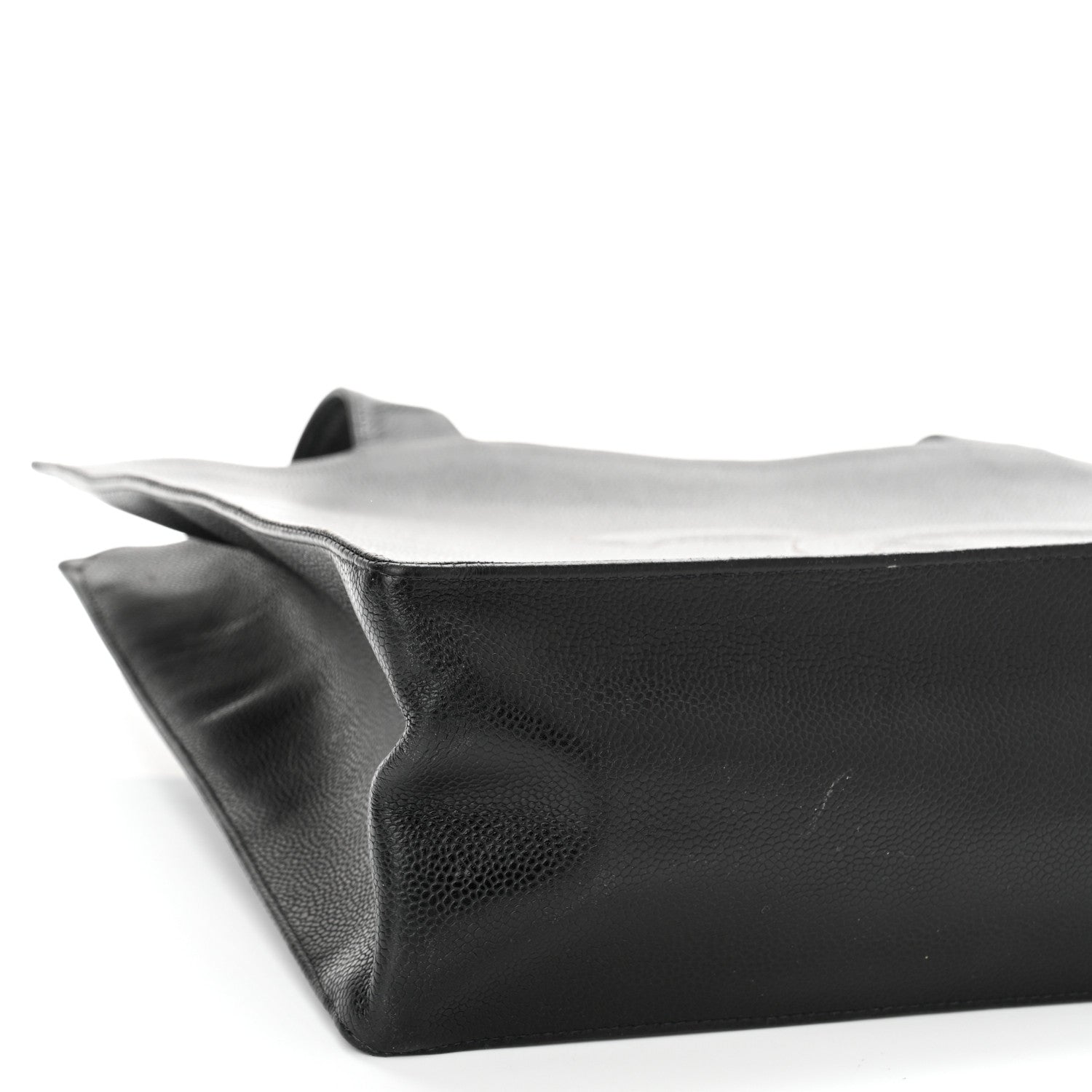 Chanel Caviar CC Tote Black 9 of 11