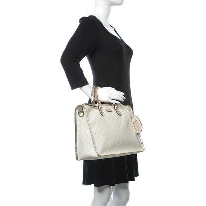 Gucci GG Plus Monogram Medium Joy Tote Bag White 2 of 12