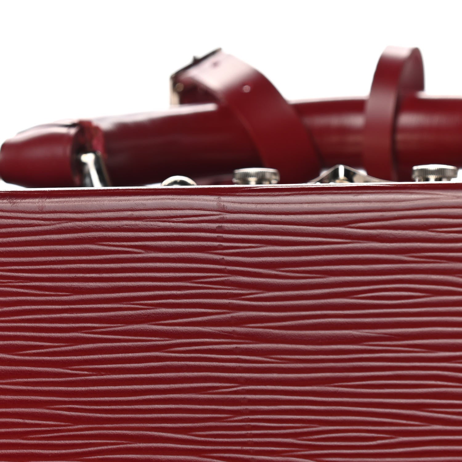 Louis Vuitton Epi President Watch Briefcase Castillan Red 18 of 20